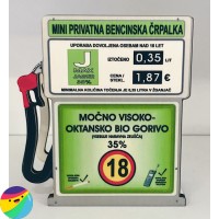 Bencinska črpalka z Jegrom za 18 let